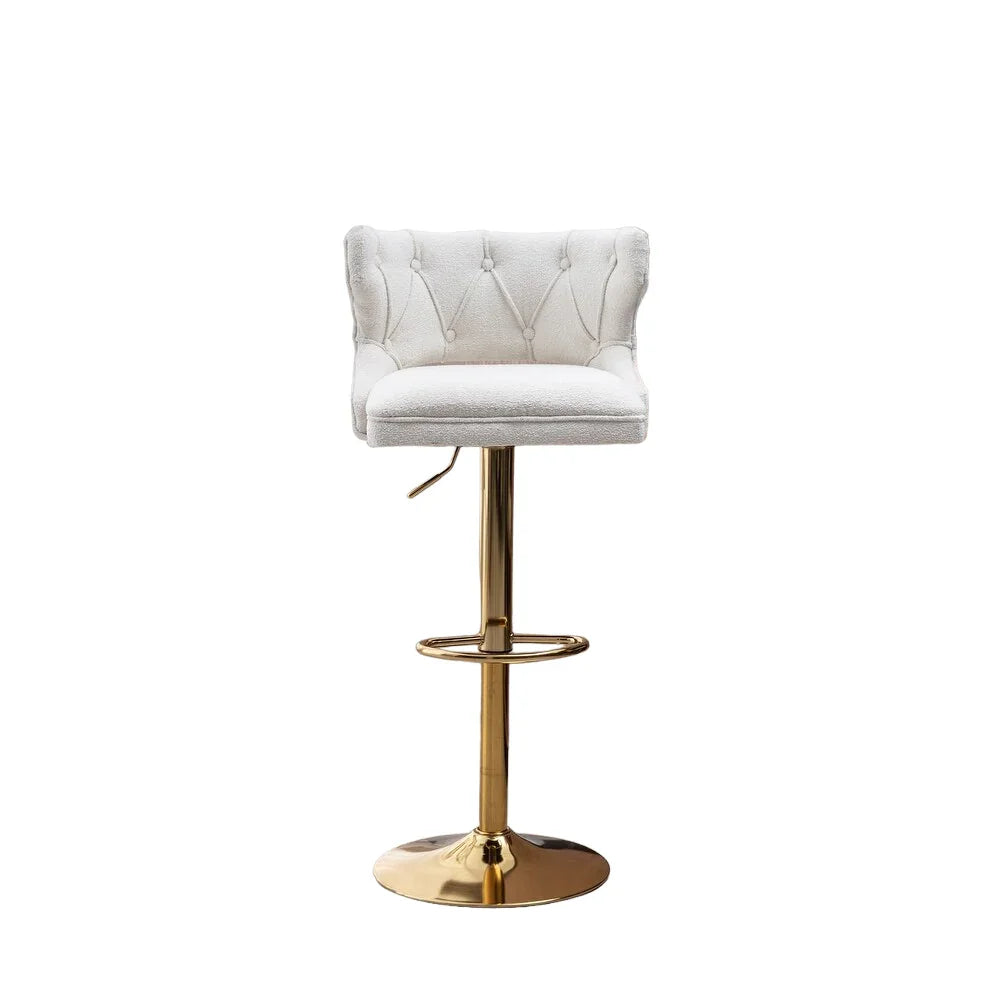 Cream Verona Bar Stool - All India Decor