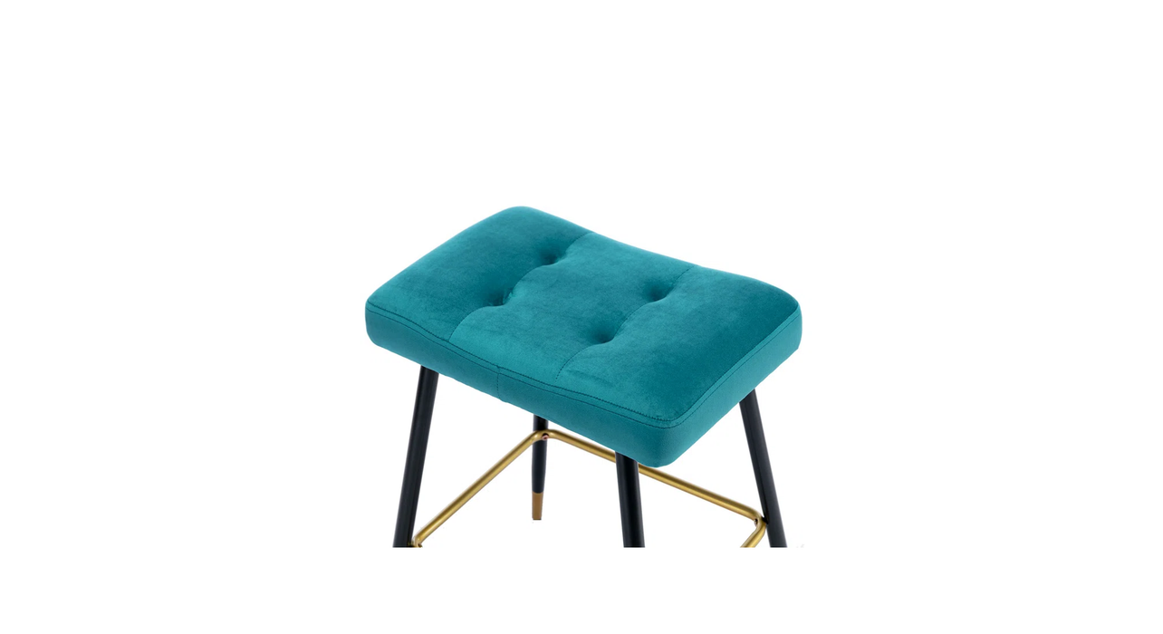 Teal Color Julio Counter Stool