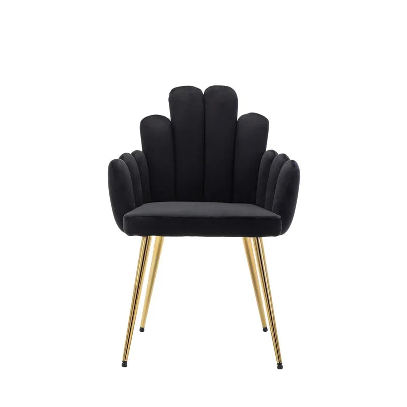 Black Trent Accent Chair - All India Decor