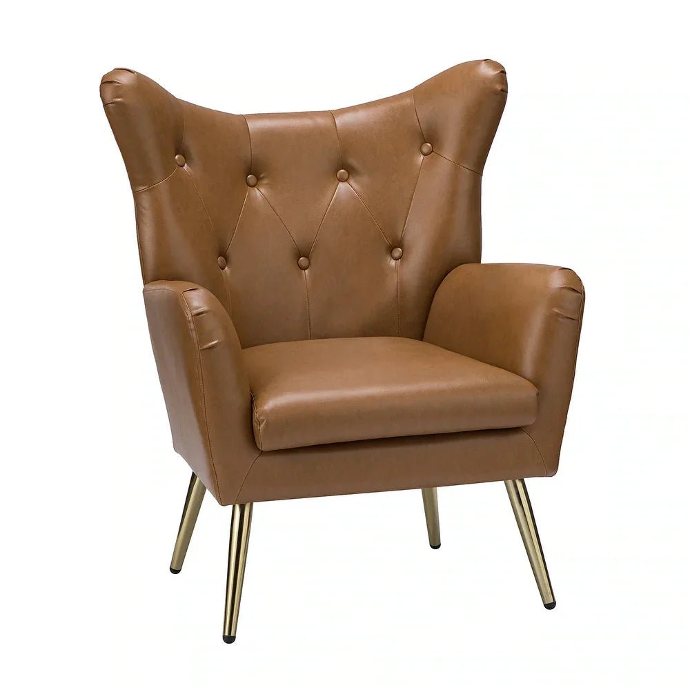 Tan Hedley Accent Chair - All India Decor