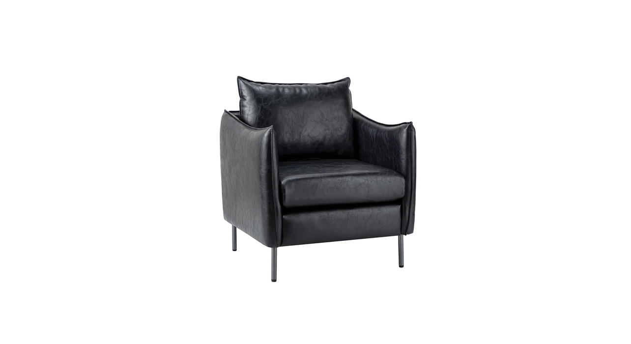 Black Lucas Accent Chair