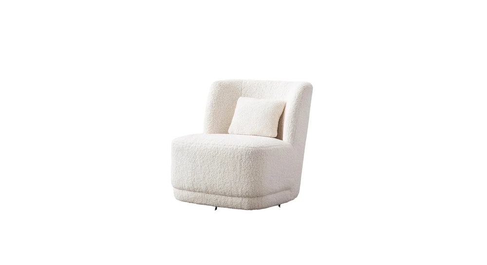 Beige Deeda Barrel Chair - All India Decor