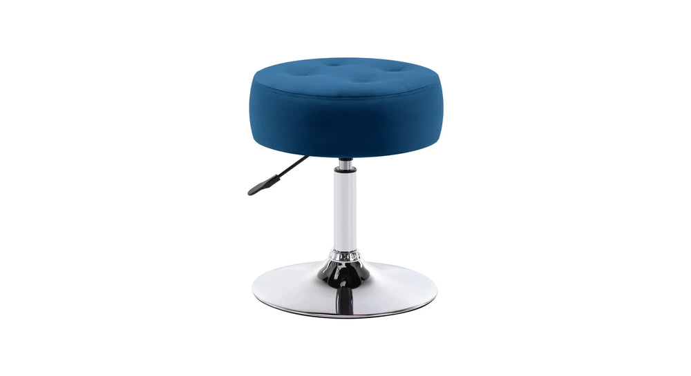 Blue Color Deria Vanity Stool - All India Decor