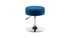 Blue Color Deria Vanity Stool - All India Decor