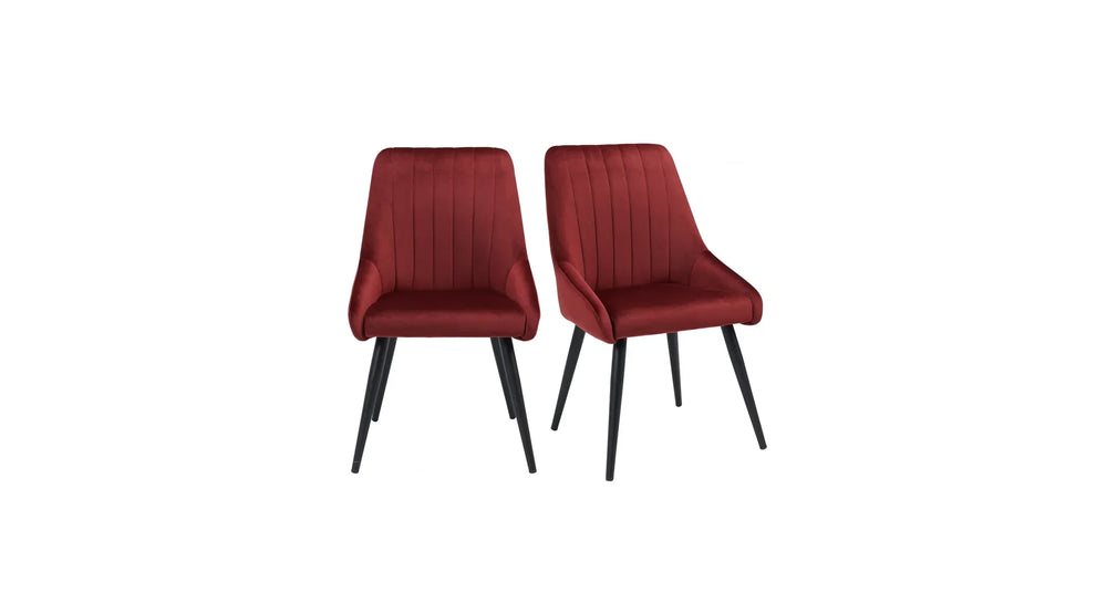 Red Nico Side Chair - All India Decor