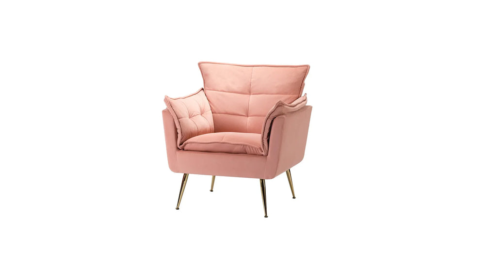 Pink Fyn Accent Chair - All India Decor
