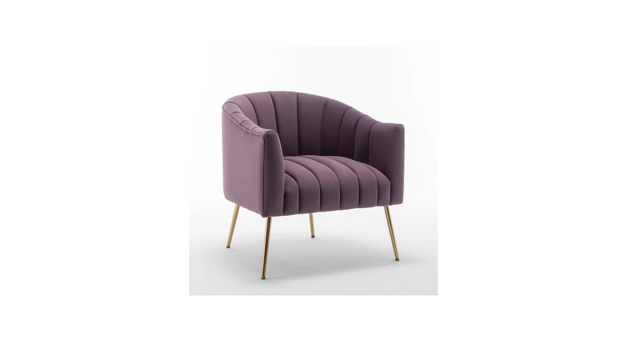 Purple Jella Accent Chair