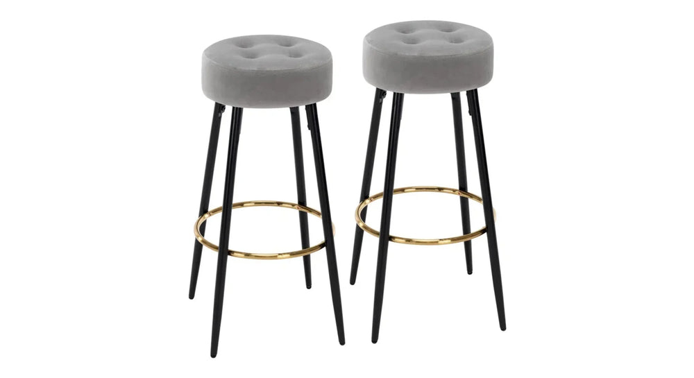 Grey Color Ceazar Counter Stool - All India Decor