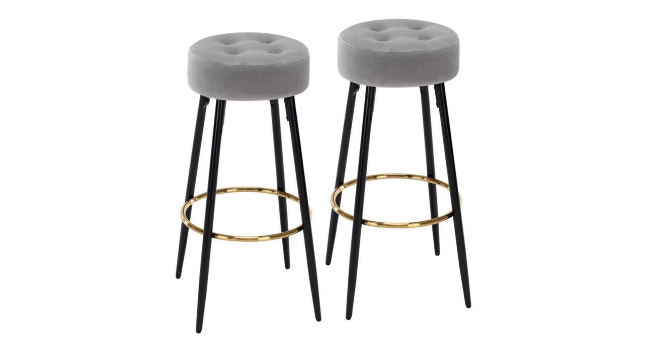 Grey Color Ceazar Counter Stool