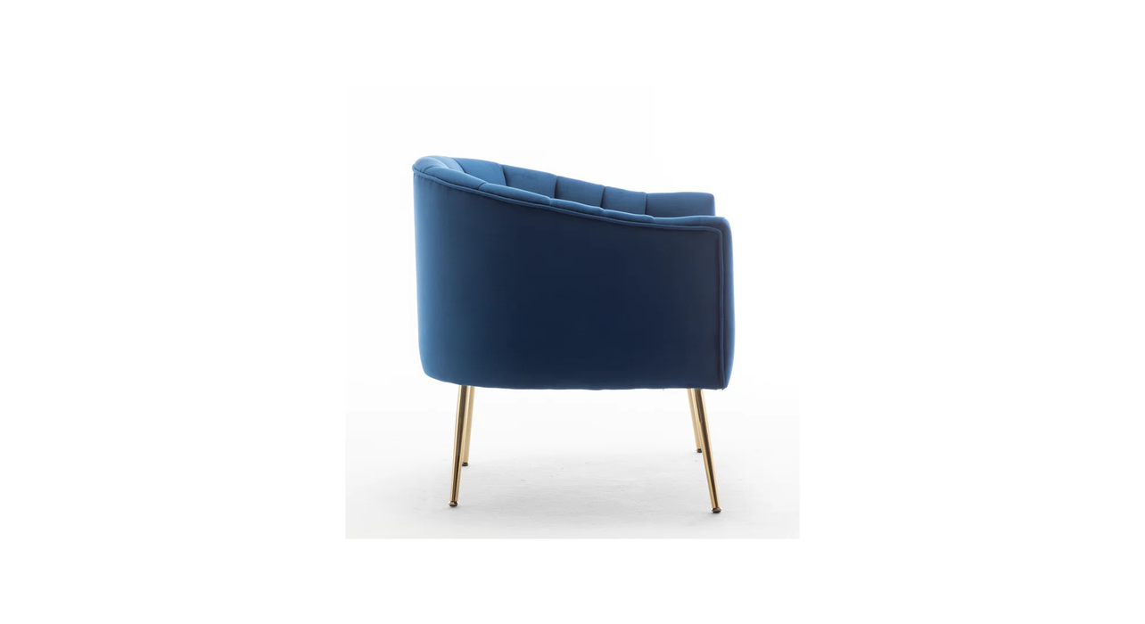 Blue Jella Accent Chair