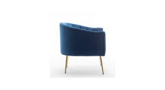 Blue Jella Accent Chair - All India Decor