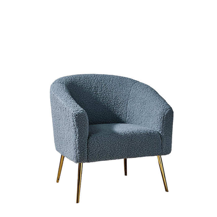 Blue Herrin Accent Chair