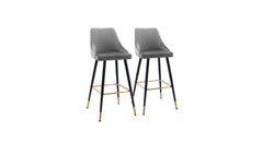 Grey Color Davan Bar Stool - All India Decor