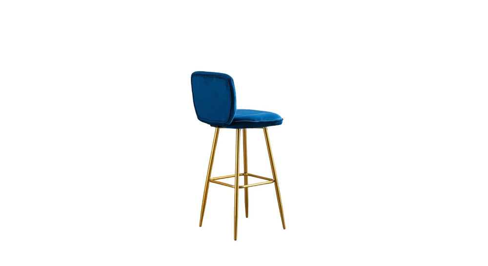 Blue Color Rafael Bar Stool - All India Decor