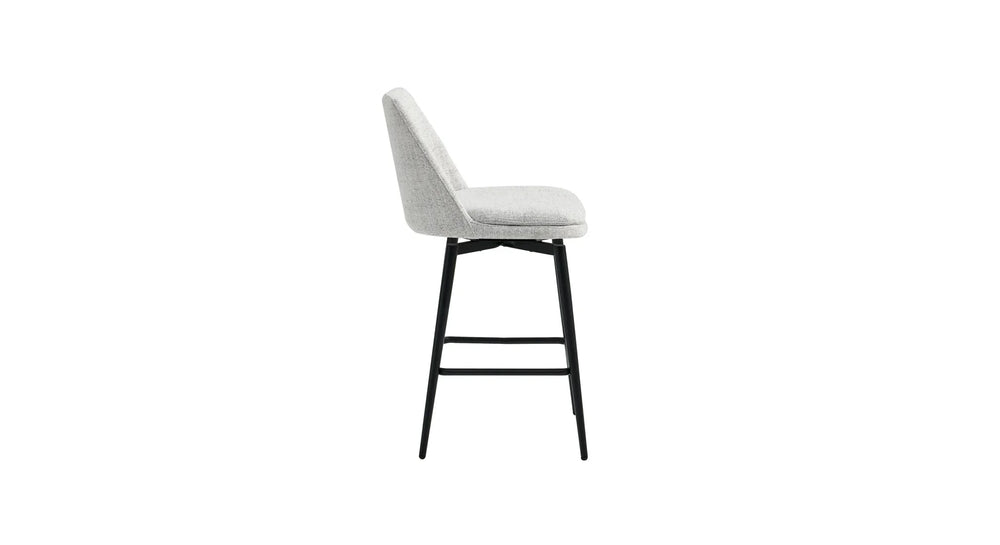 White Color Mccain Bar Stool - All India Decor