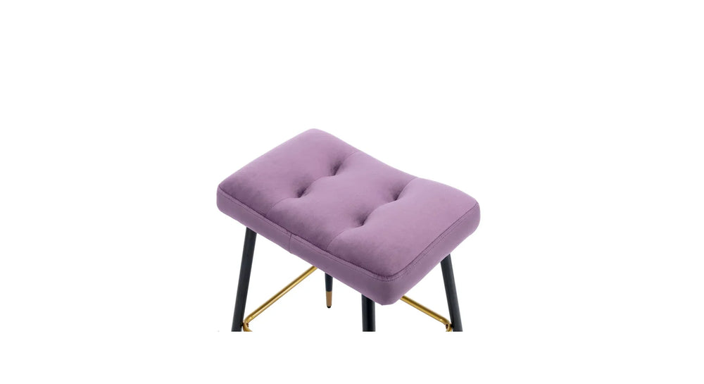 Purple Color Julio Counter Stool - All India Decor