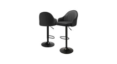 Black Color Fressia Swiel Bar Stool - All India Decor