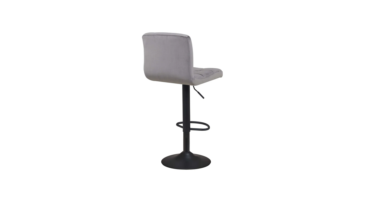 Grey Color Neo Swiel Adjustable Bar Stool