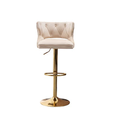 Beige Verona Bar Stool - All India Decor