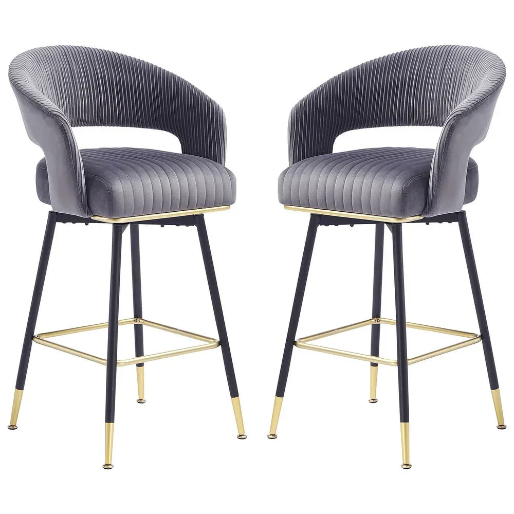 Grey Mixoy Bar Stool - All India Decor