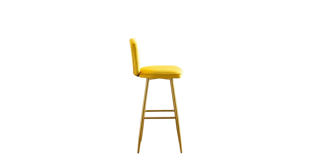 Yellow Color Rafael Bar Stool - All India Decor