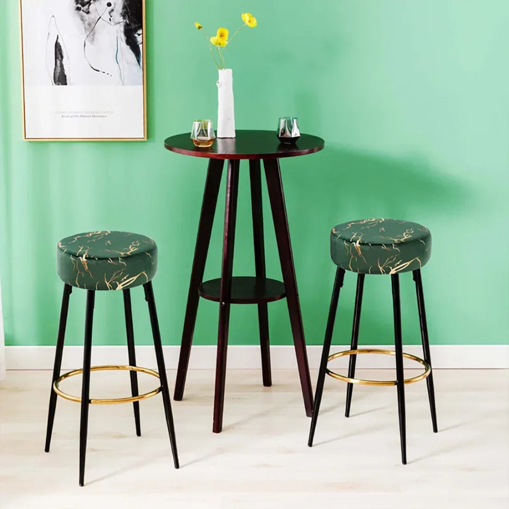Green Color Nahman Bar Stool - All India Decor