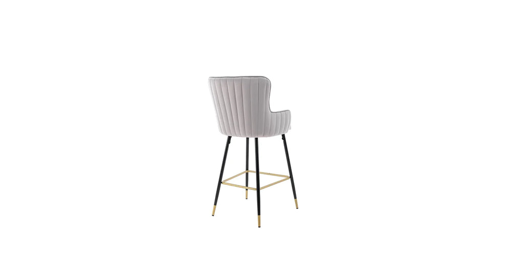 Grey Color Nolen Bar Stool - All India Decor