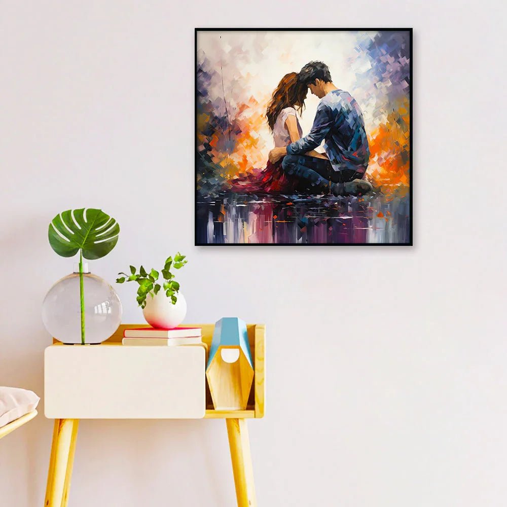 Beautiful Unconditional Love Between Friends Canvas Wall Paintings & Arts - All India Decor