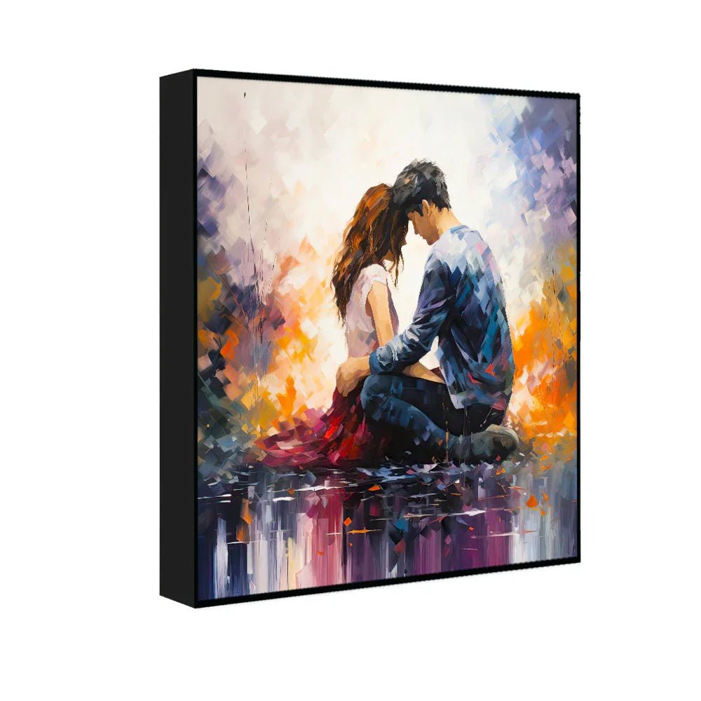 Beautiful Unconditional Love Between Friends Canvas Wall Paintings & Arts - All India Decor