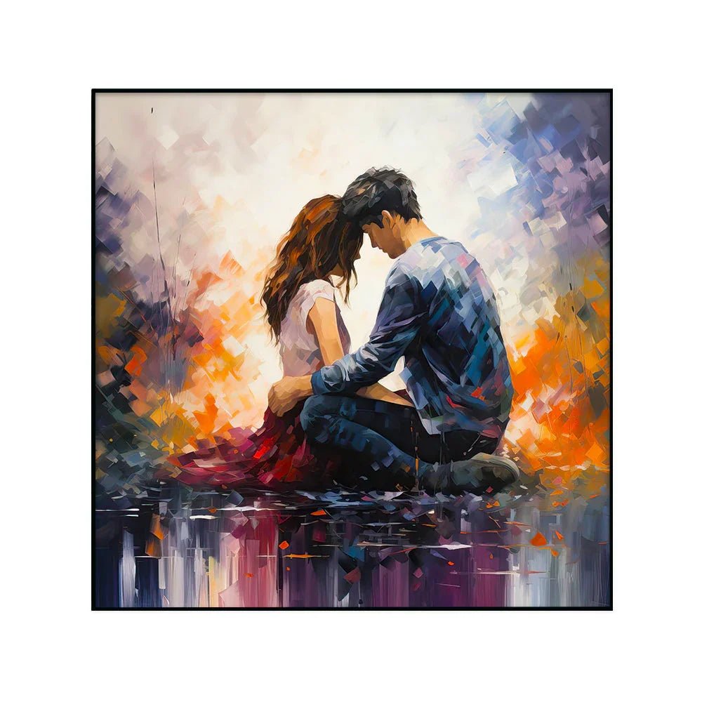 Beautiful Unconditional Love Between Friends Canvas Wall Paintings & Arts - All India Decor