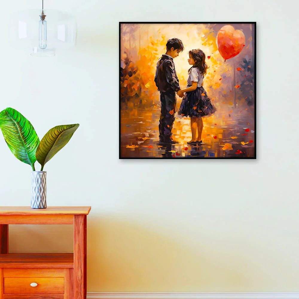 Bring Premium Essence of Lifelong Friendship Canvas Wall Paintings & Arts - All India Decor