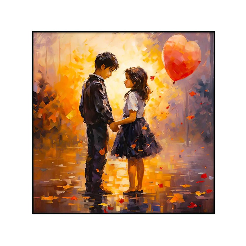 Bring Premium Essence of Lifelong Friendship Canvas Wall Paintings & Arts - All India Decor