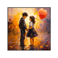 Bring Premium Essence of Lifelong Friendship Canvas Wall Paintings & Arts - All India Decor
