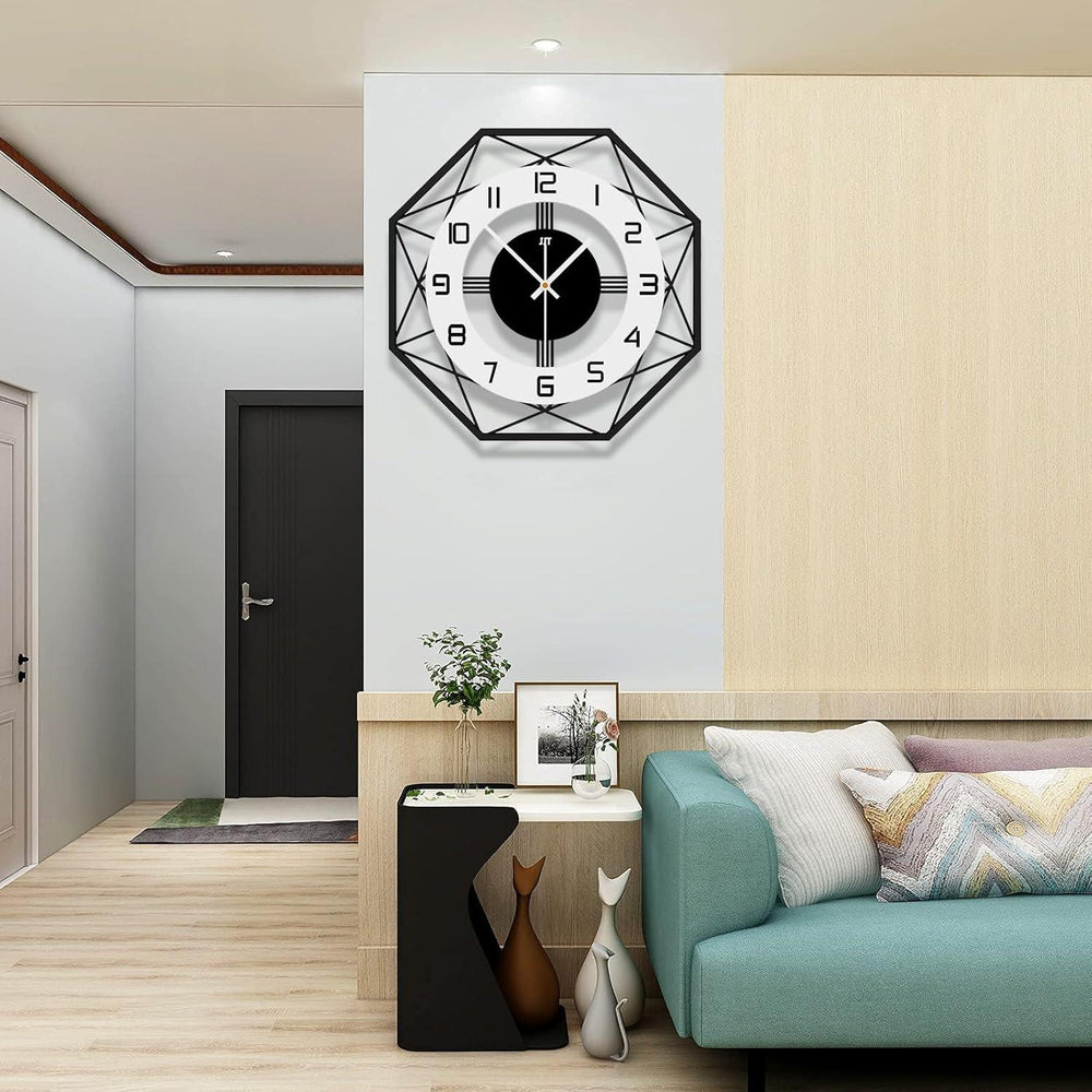 30 Inches Large Wall Clock - Oversized Clock for Wall - All India Decor