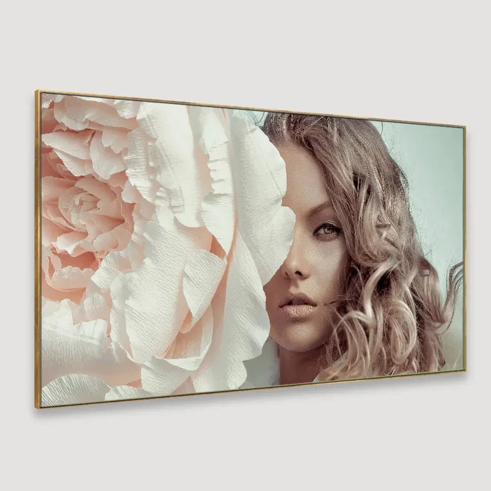 Big Bloom Fairy Framed Wall art - All India Decor