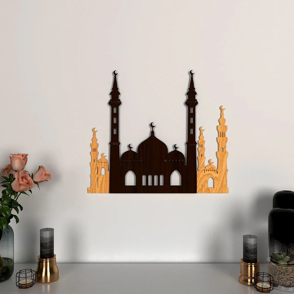 Illuminated Mosque Backlit Wall Art - All India Decor