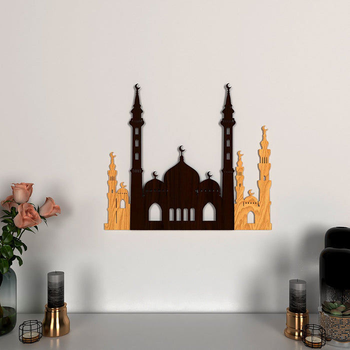 Illuminated Mosque Backlit Wall Art