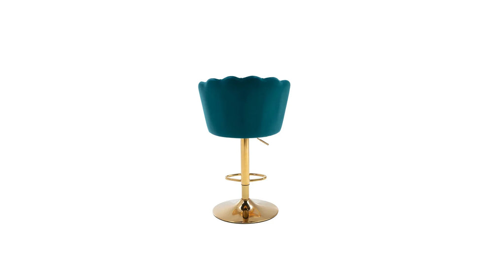 Teal Color Avidan Bar Stool - All India Decor