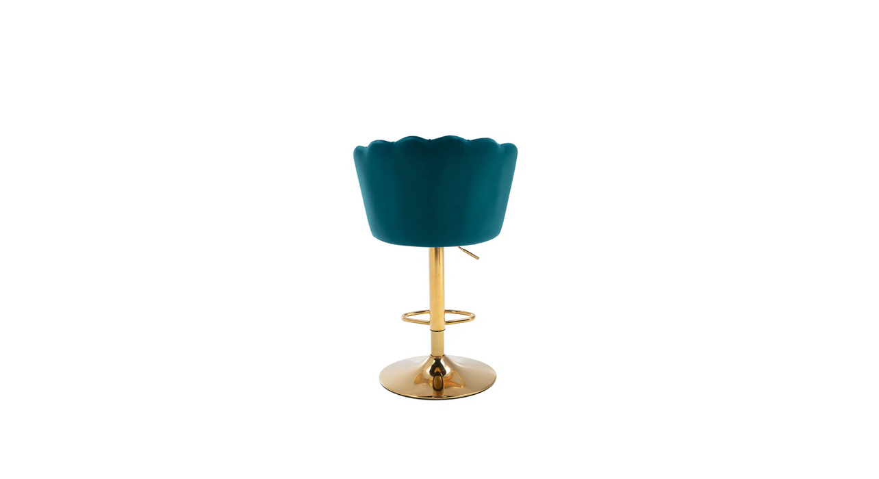 Teal Color Avidan Bar Stool