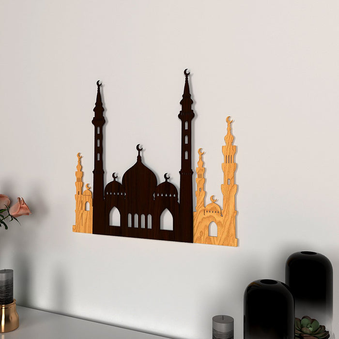 Illuminated Mosque Backlit Wall Art