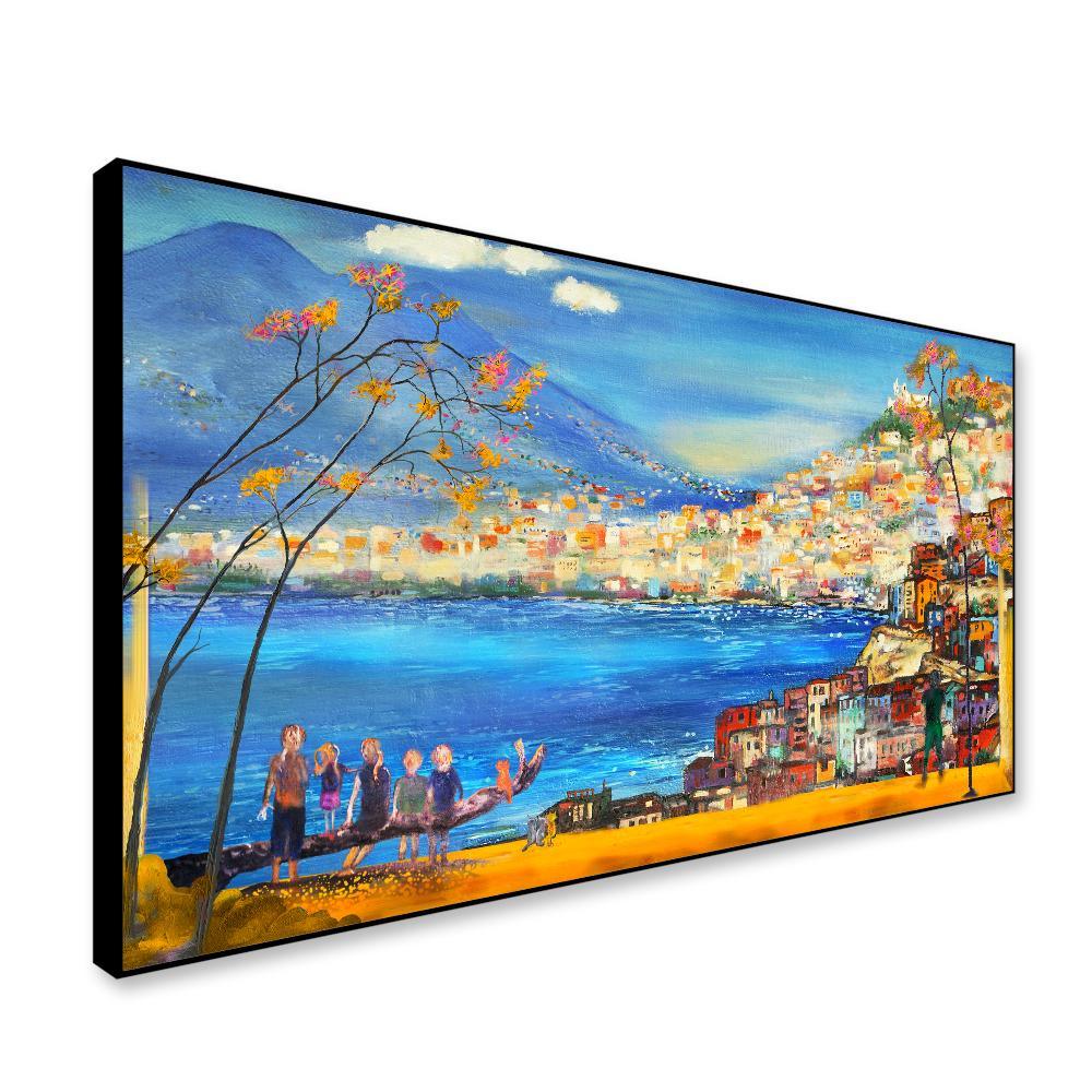 Italian Landscape View Framed Wall Art - All India Decor