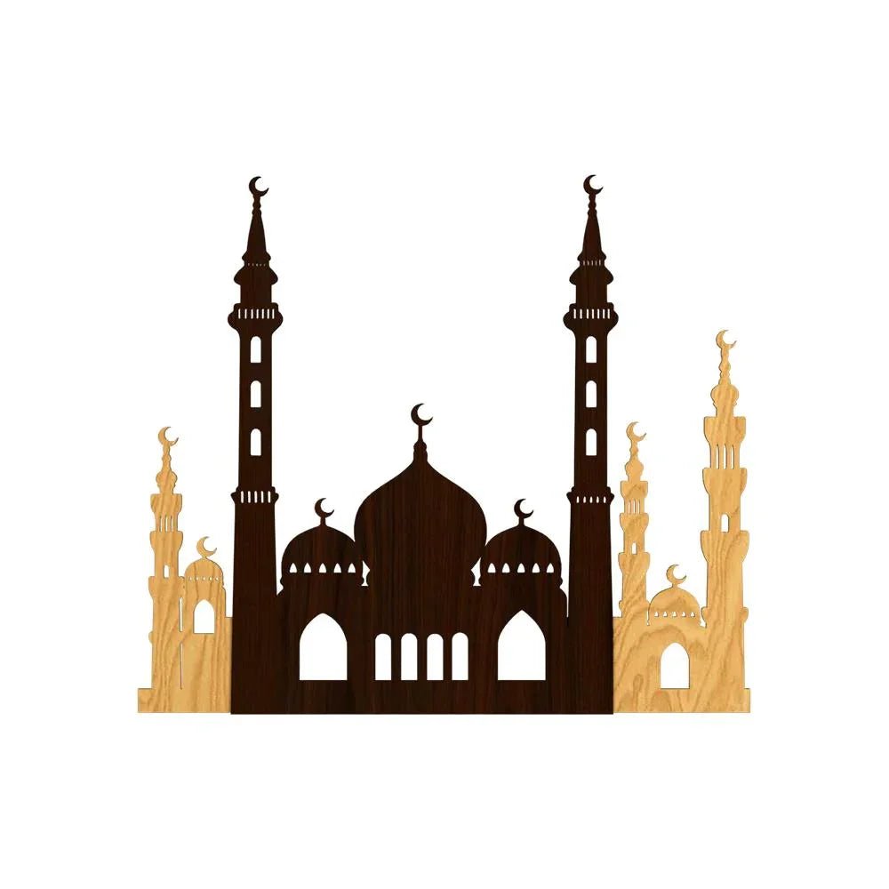 Illuminated Mosque Backlit Wall Art - All India Decor