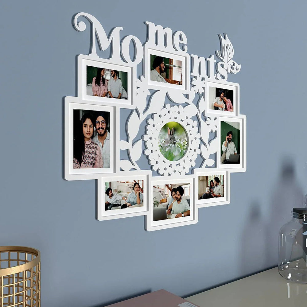 Moments White Hanging Photo Frame - All India Decor
