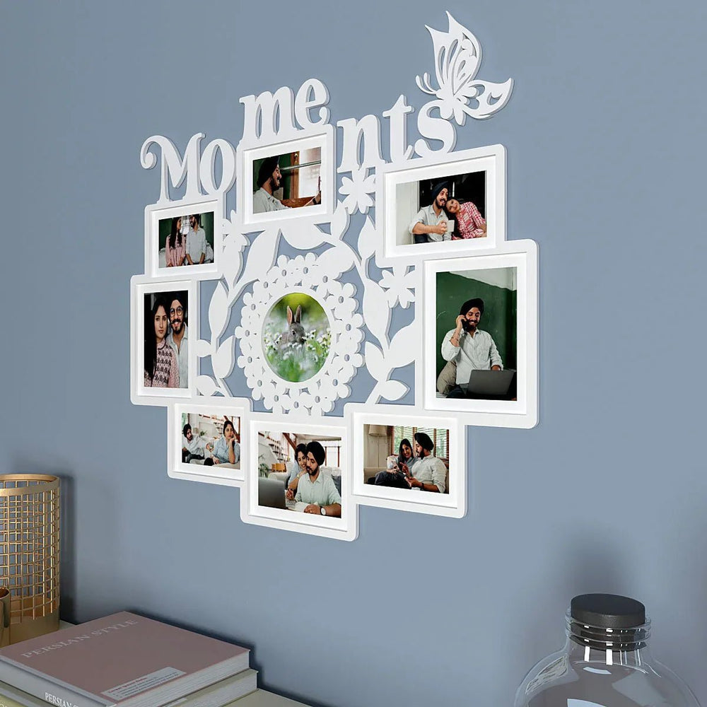 Moments White Hanging Photo Frame - All India Decor