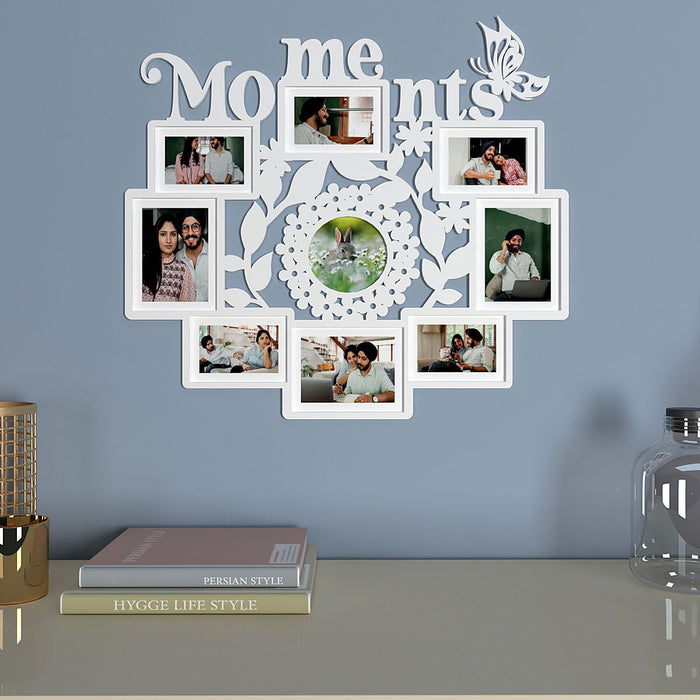 Moments White Hanging Photo Frame