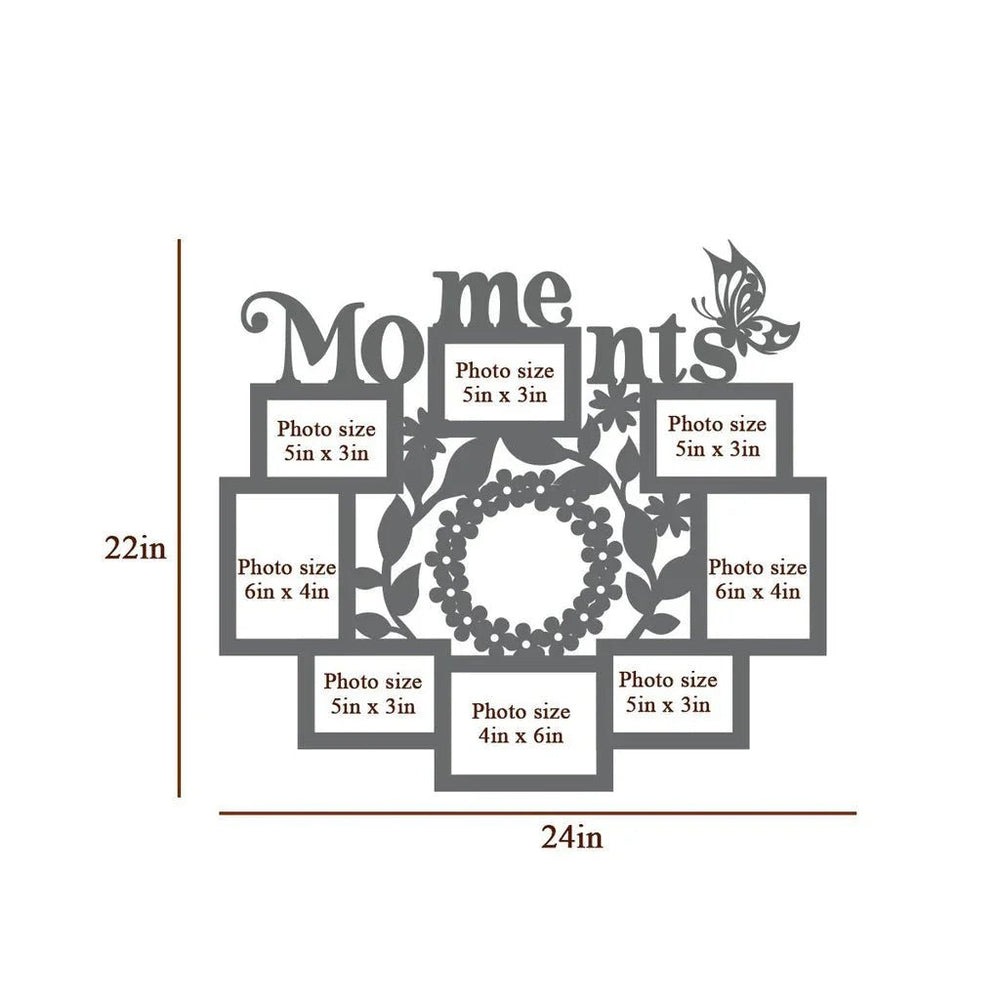 Moments White Hanging Photo Frame - All India Decor