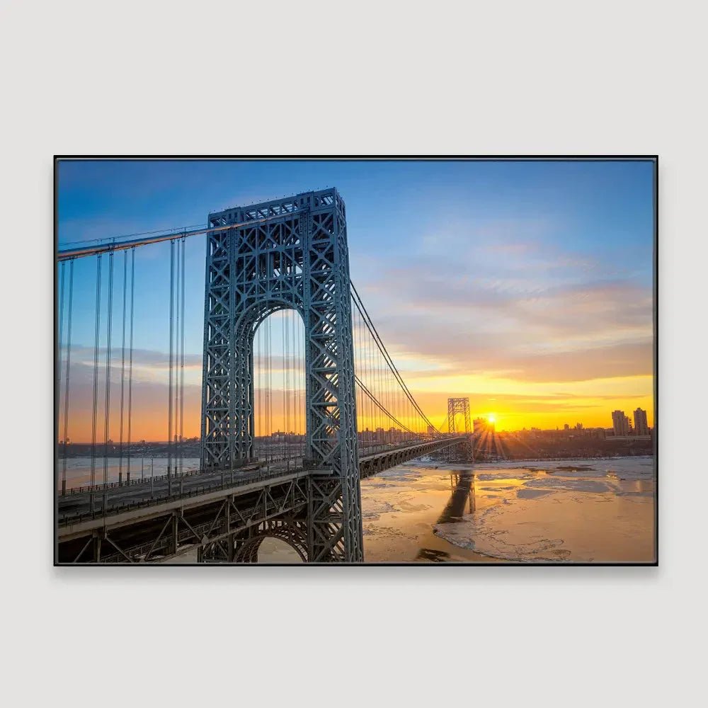 George Washington Bridge Framed Wall Art - All India Decor