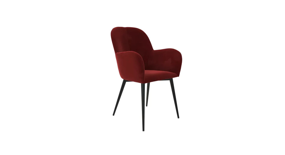 Red Araceli Accent Chair - All India Decor