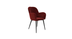 Red Araceli Accent Chair - All India Decor