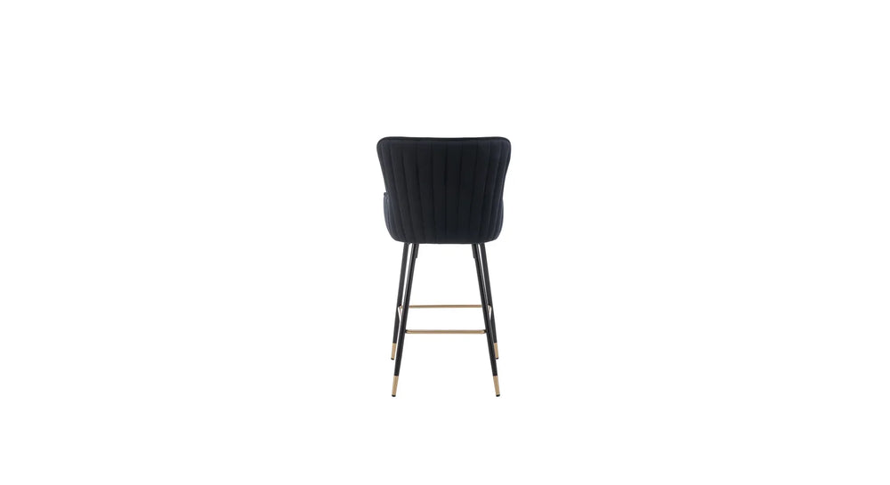 Black Color Nolen Bar Stool - All India Decor